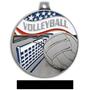 Hasty Awards Americana Volleyball Medals M-750