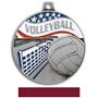Hasty Awards Americana Volleyball Medals M-750