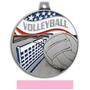 Hasty Awards Americana Volleyball Medals M-750