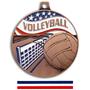 Hasty Awards Americana Volleyball Medals M-750