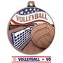 Hasty Awards Americana Volleyball Medals M-750