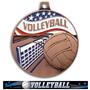 Hasty Awards Americana Volleyball Medals M-750