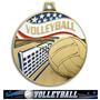 Hasty Awards Americana Volleyball Medals M-750