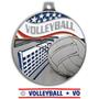Hasty Awards Americana Volleyball Medals M-750