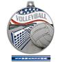 Hasty Awards Americana Volleyball Medals M-750