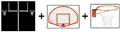 Create-Your-Own Back-To-Back Basketball System-6' Create-Your-Own Back-To-Back Basketball System-6'