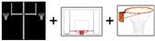 Create-Your-Own Back-To-Back Basketball System-6' Create-Your-Own Back-To-Back Basketball System-6'