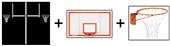 Create-Your-Own Back-To-Back Basketball System-6' Create-Your-Own Back-To-Back Basketball System-6'