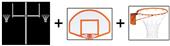 Create-Your-Own Back-To-Back Basketball System-4' Create-Your-Own Back-To-Back Basketball System-4'