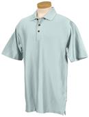 TRI MOUNTAIN Belmont Rib Striped Golf Shirt