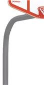 Porter Gooseneck Basketball Pole-2' Deeper Footing Porter Gooseneck Basketball Pole-2' Deeper Footing