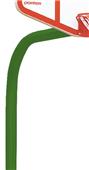 Porter Gooseneck Basketball Pole-2' Deeper Footing Porter Gooseneck Basketball Pole-2' Deeper Footing