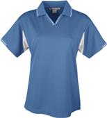 TRI MOUNTAIN Movement Women's Waffle Knit Polo TRI MOUNTAIN Movement Women's Waffle Knit Polo
