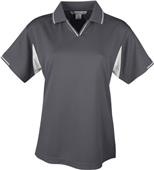 TRI MOUNTAIN Movement Women's Waffle Knit Polo TRI MOUNTAIN Movement Women's Waffle Knit Polo