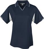TRI MOUNTAIN Movement Women's Waffle Knit Polo