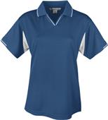 TRI MOUNTAIN Movement Women's Waffle Knit Polo TRI MOUNTAIN Movement Women's Waffle Knit Polo