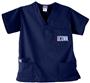 University of Connecticut Navy 3-Pocket Scrub Tops