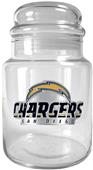 NFL San Diego Chargers Glass Candy Jar