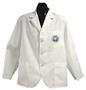 East Tennessee State Univ White Short Labcoats