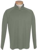 TRI MOUNTAIN Milestone Quarter Zip Pullover Shirt