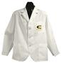 Emporia State Univ White Short Labcoats