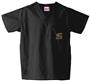 Emporia State Univ Black Classic Scrub Tops