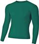 A4 Long Sleeve Compression Crew Shirt