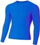 A4 Long Sleeve Compression Crew Shirt