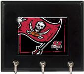 NFL Tampa Bay Buccaneers Wood Keyhook Rack