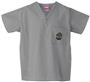 Georgetown Univ Hoya Gray Classic Scrub Tops