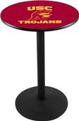 Univ of Southern California Round Base Pub Table Univ of Southern California Round Base Pub Table
