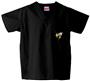 Georgia Tech Yellow Jackets Black Scrub Tops