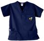 Georgia Tech Yellow Jackets Navy 3-Pkt Scrub Tops