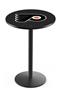 Philadelphia Flyer Orange NHL Round Base Pub Table