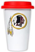 NFL Washington Redskins Ceramic Cup with Red Lid