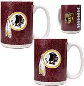 NFL Washington Redskins Gameball Mug (Set of 2)