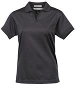 TRI MOUNTAIN Aura Women's Johnny Collar Golf Shirt TRI MOUNTAIN Aura Women's Johnny Collar Golf Shirt