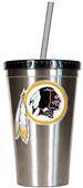 NFL Washington Redskins 16oz Tumbler with Straw