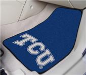 FanMats Texas Christian University Carpet Car Mats