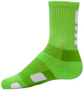 FLUORESCENT GREEN/WHITE