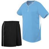 Spirit Two-Button Softball Jersey Uniform Kits Spirit Two-Button Softball Jersey Uniform Kits