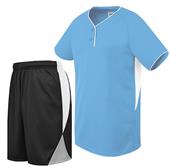 Spirit Two-Button Softball Jersey Uniform Kits