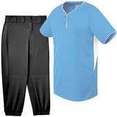 Spirit Two-Button Softball Jersey Uniform Kits