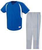 Impact Full-Button Baseball Jersey Uniform Kits Impact Full-Button Baseball Jersey Uniform Kits