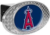 MLB Anaheim Angels Diamond Plate Hitch Cover