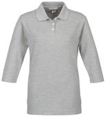 TRI MOUNTAIN Women's Aurora 3/4-Sleeve Golf Shirt TRI MOUNTAIN Women's Aurora 3/4-Sleeve Golf Shirt