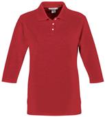 TRI MOUNTAIN Women's Aurora 3/4-Sleeve Golf Shirt TRI MOUNTAIN Women's Aurora 3/4-Sleeve Golf Shirt