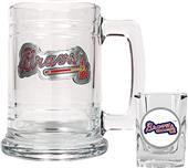 MLB Atlanta Braves Boilermaker Gift Set
