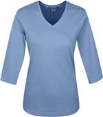TRI MOUNTAIN Women's Mystique 3/4-Sleeve Knit Top TRI MOUNTAIN Women's Mystique 3/4-Sleeve Knit Top