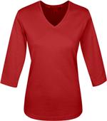 TRI MOUNTAIN Women's Mystique 3/4-Sleeve Knit Top TRI MOUNTAIN Women's Mystique 3/4-Sleeve Knit Top